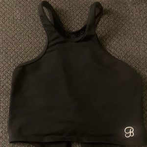 Crop top (mesh detail)